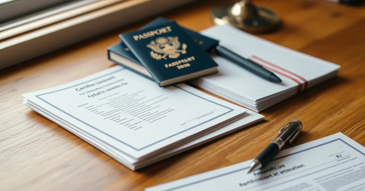 Checklist des pièces à fournir pour naturalisation française en 2026 avec documents, timbre fiscal et attestation B2